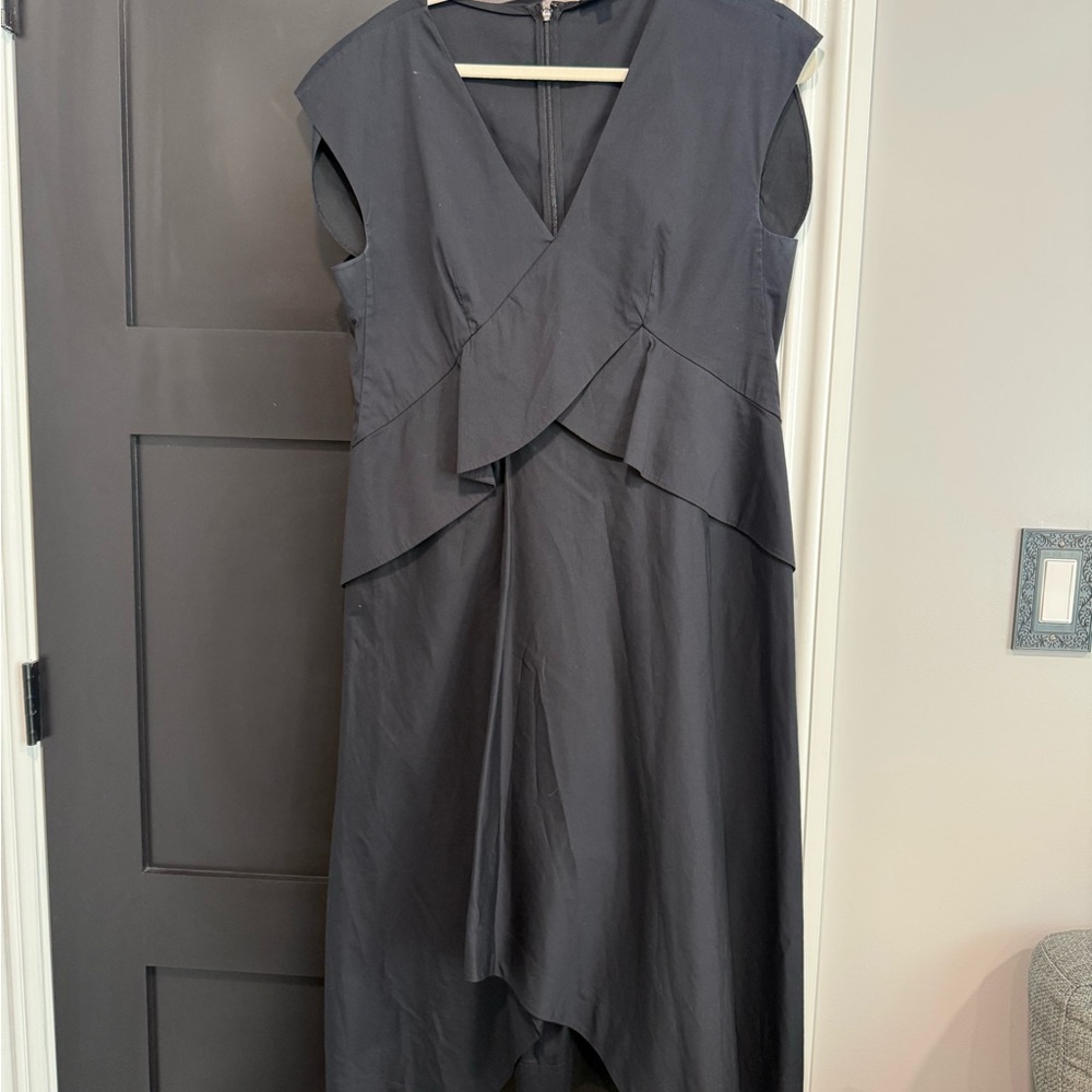 COS Poplin Sleeveless Layered Midi Dress size 12